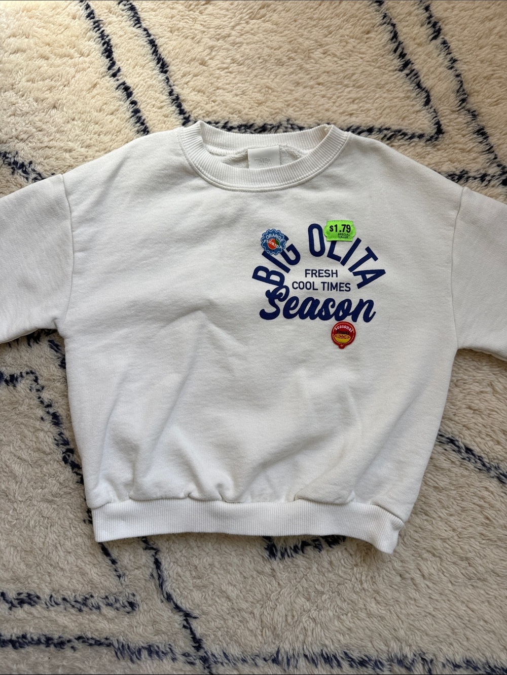 Zara kids crewneck